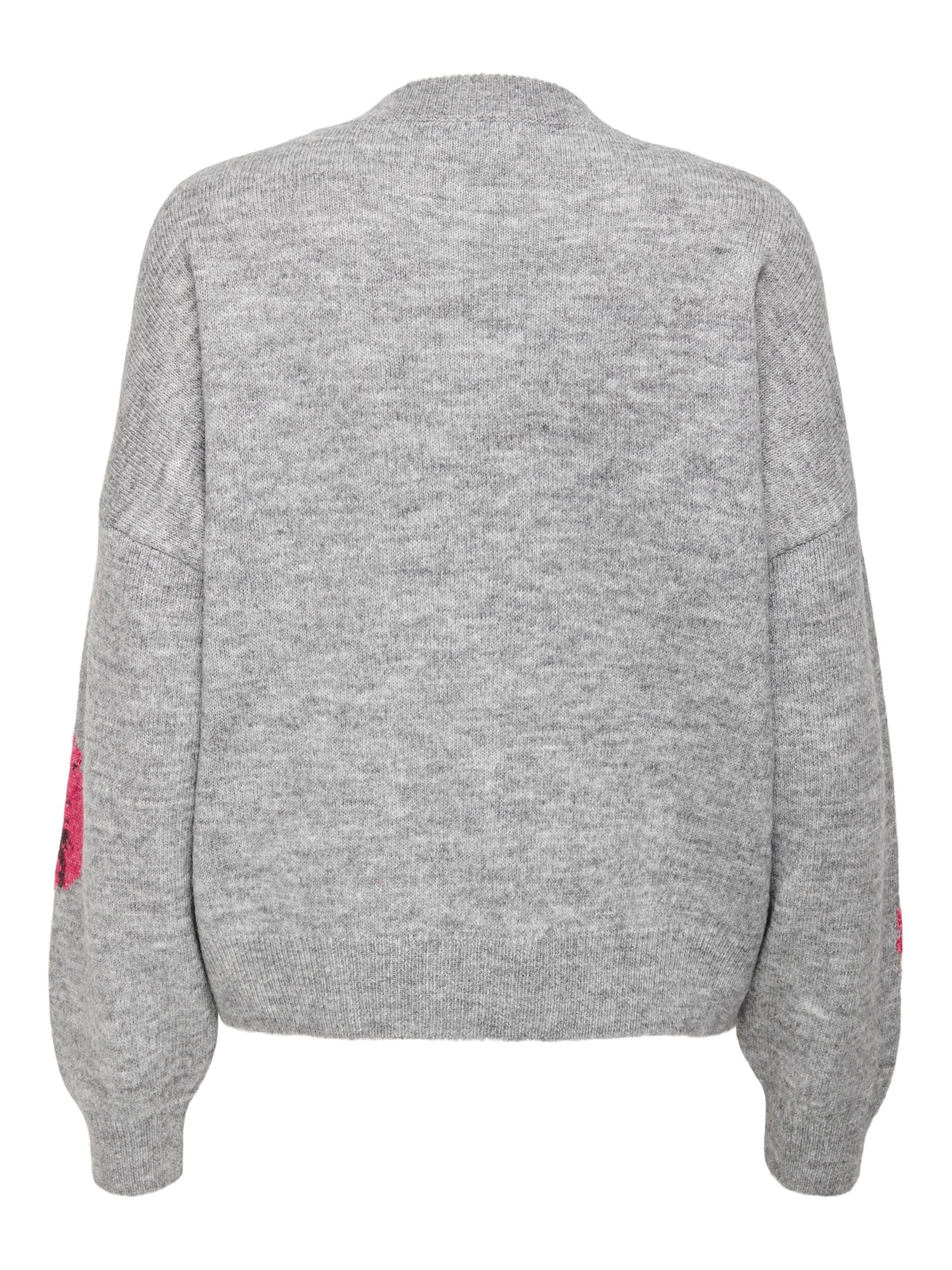 JDY Pulóver 'FLORIS' - szürke