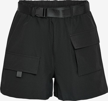 Loosefit Pantalon cargo 'KIRBY' Noisy may en noir : devant