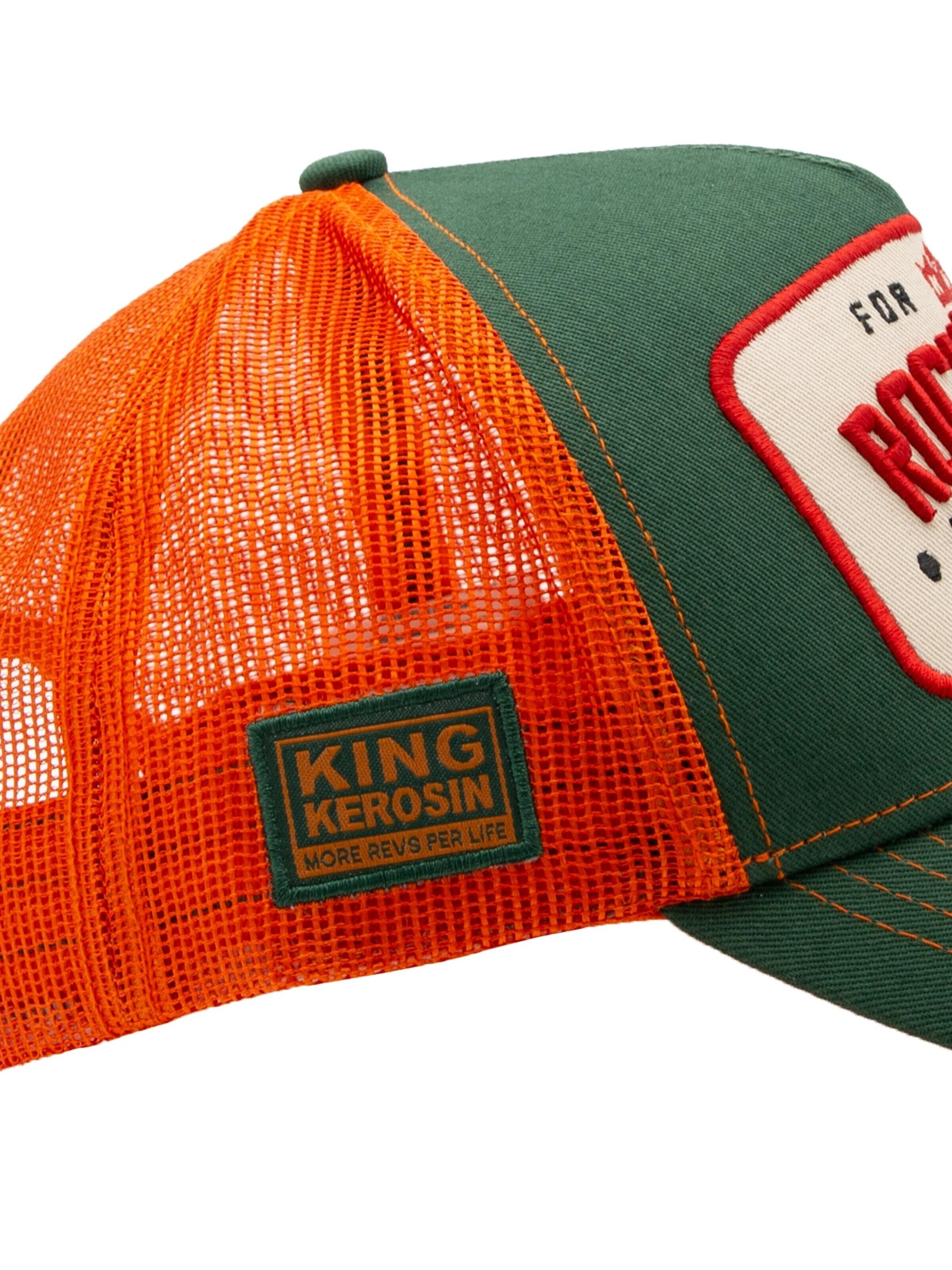 King Kerosin Cap 'Forever Rock'n'Roll' in Green