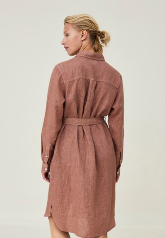 Lexington Shirt Dress 'Isa' in Brown