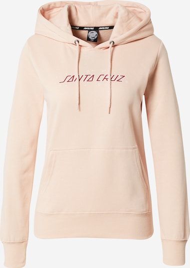 Santa Cruz Sweatshirt in rosa / rot / weiß, Produktansicht