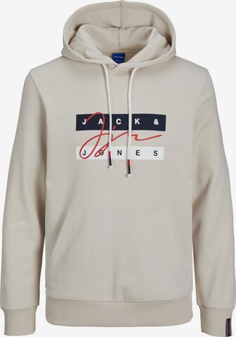 Sweat-shirt 'JOSH' JACK & JONES en beige : devant