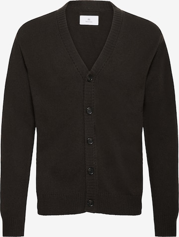 Matinique Gebreid vest 'MAalpin 73' in Bruin: voorkant