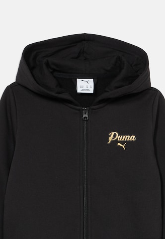 PUMA Tepláková souprava – černá