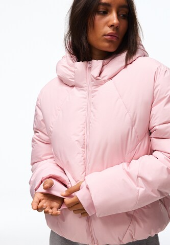 Bershka Zimní bunda – pink