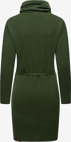 Ragwear Knitted dress 'Babett' in Green