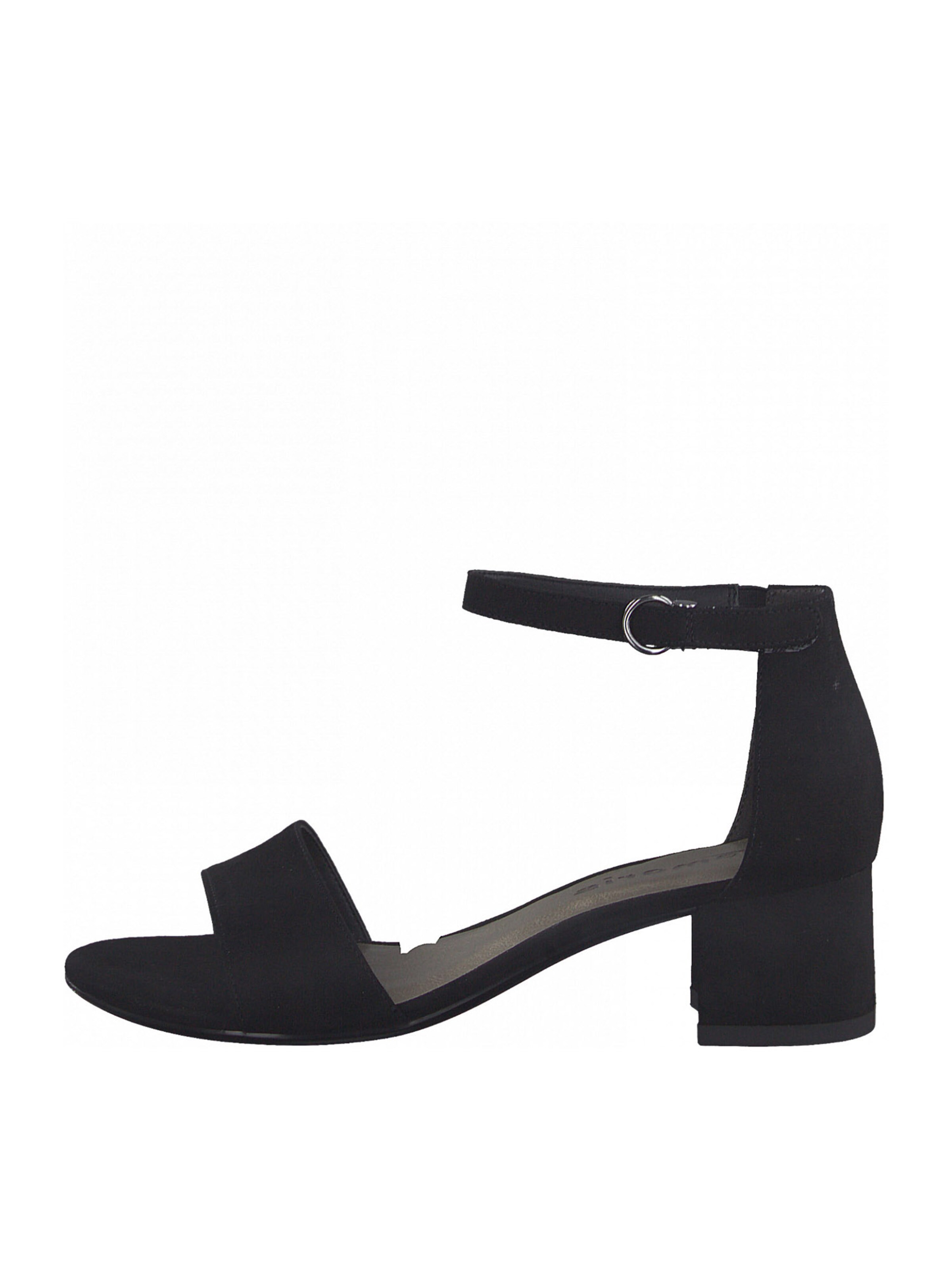 Tamaris Strap sandal in Black