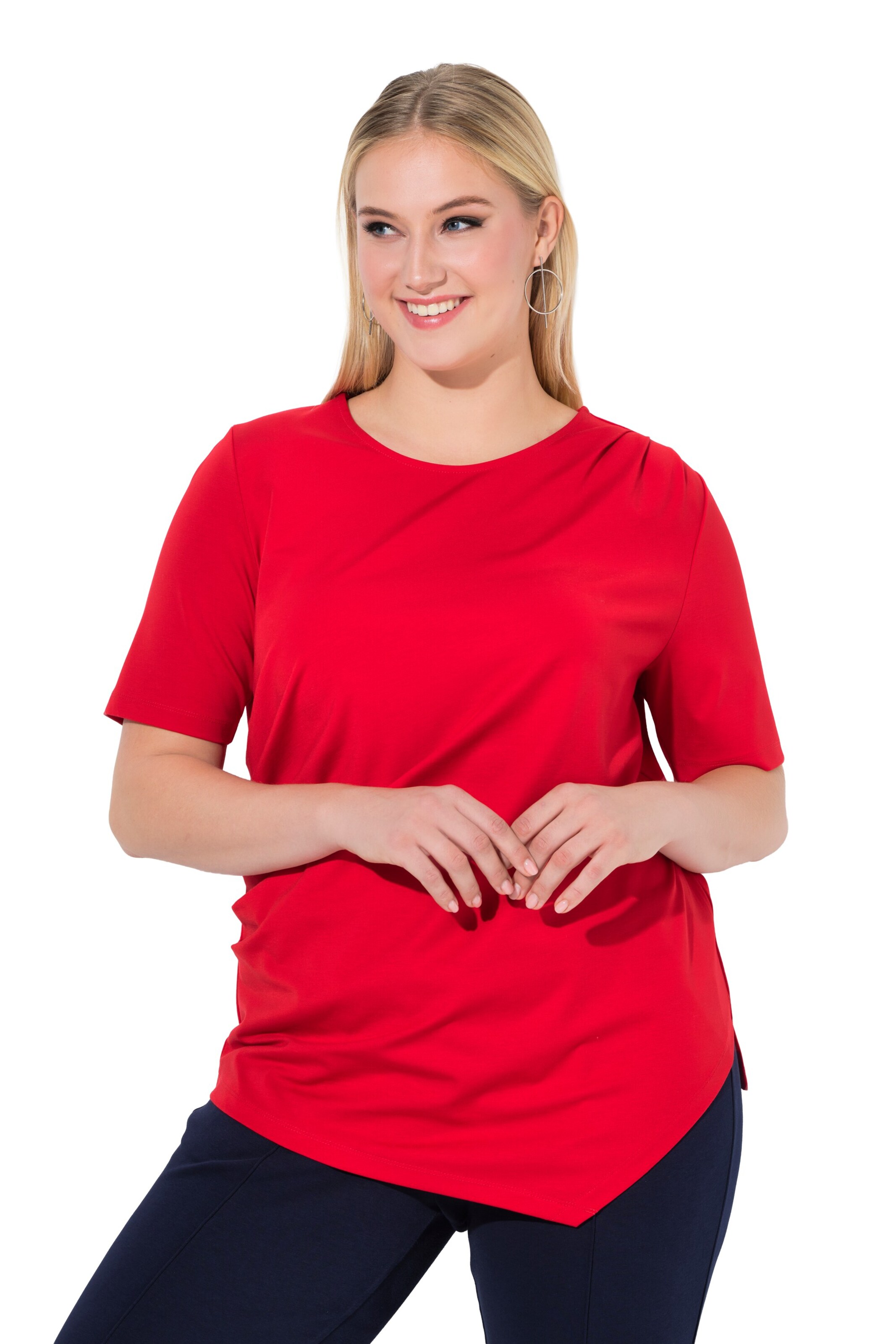 Ulla Popken Shirt in Rot: Vorderseite