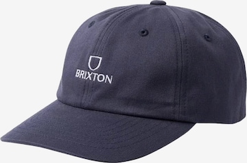 Brixton Cap in Blue: front