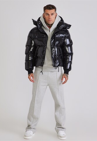 SikSilk Jacke in Schwarz