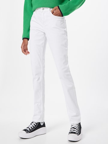 QS Slim fit Jeans 'Catie' in White: front