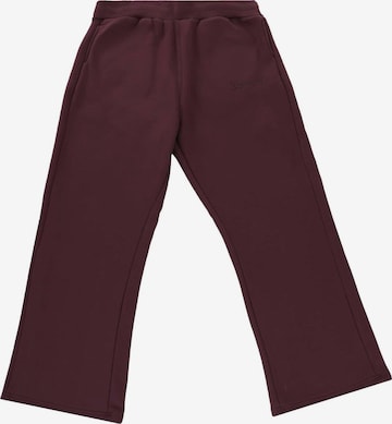 Pantalon Dropsize en rouge : devant