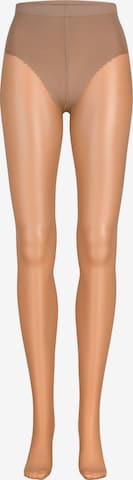 Collants 'Hello Sunshine' Nur Die en beige : devant