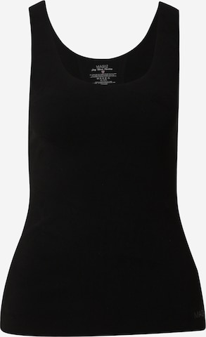 MAGIC Bodyfashion Undershirt 'Stay Warm' in Black: front