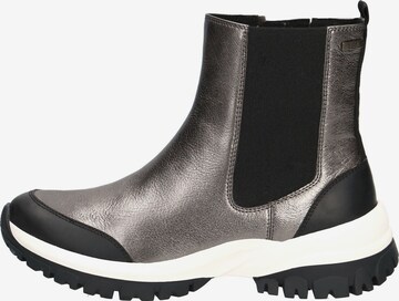 CAPRICE Ankle Boots in Silver