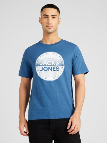 mėlyna JACK & JONES Marškinėliai 'LOYD': priekis
