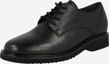 GABOR Lace-Up Shoes in Black: front