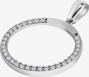 Akzent Pendant '"Lupita" aus 925 Sterlingsilber, rhodiniert, langlebig' in Silver: front