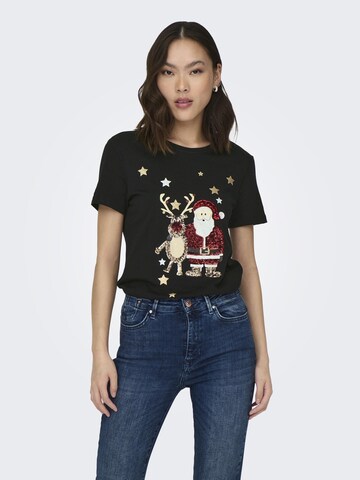ONLY Shirt 'LYRSA' in Black: front
