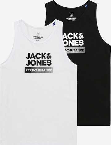 Jack & Jones Junior - Camiseta en negro: frente