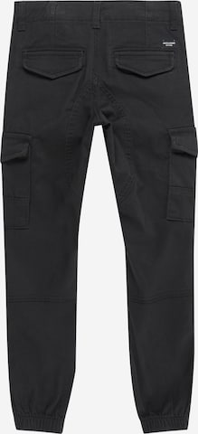 Jack & Jones Junior Regular Trousers 'PAUL FLAKE' in Black