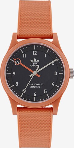 ADIDAS ORIGINALS Analog Watch 'Ao Street Project One' in Orange: front