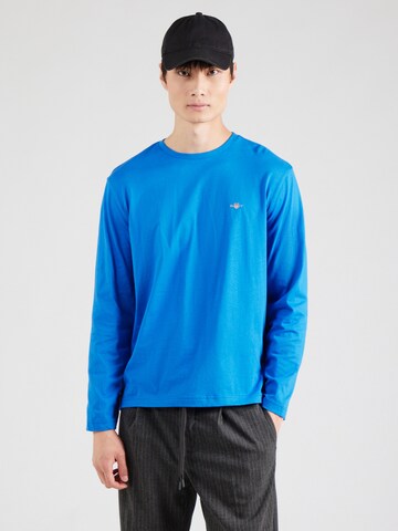 T-Shirt 'Shield' GANT en bleu : devant