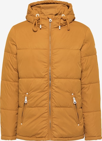 DreiMaster Maritim Winter Jacket in Yellow: front