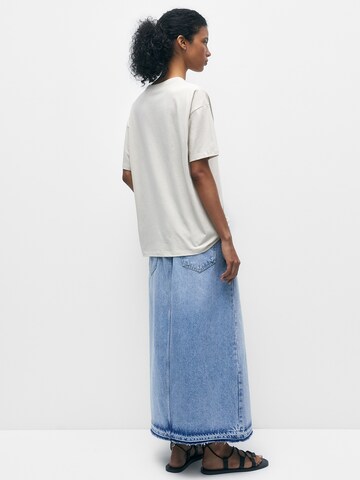 Pull&Bear T-Shirt in Weiß