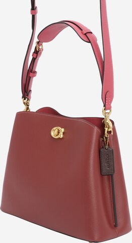 Borsa a spalla 'Willow' di COACH in rosso: frontale