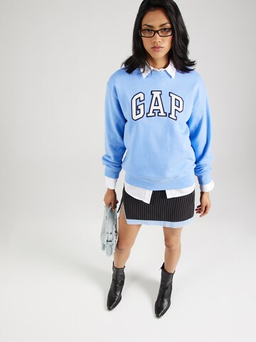 GAP Sweatshirt 'HERITAGE' in Blauw