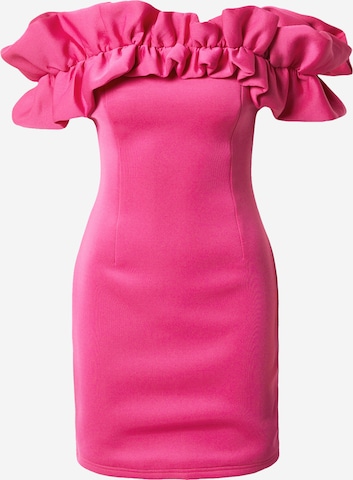 Robe de cocktail Coast en rose : devant