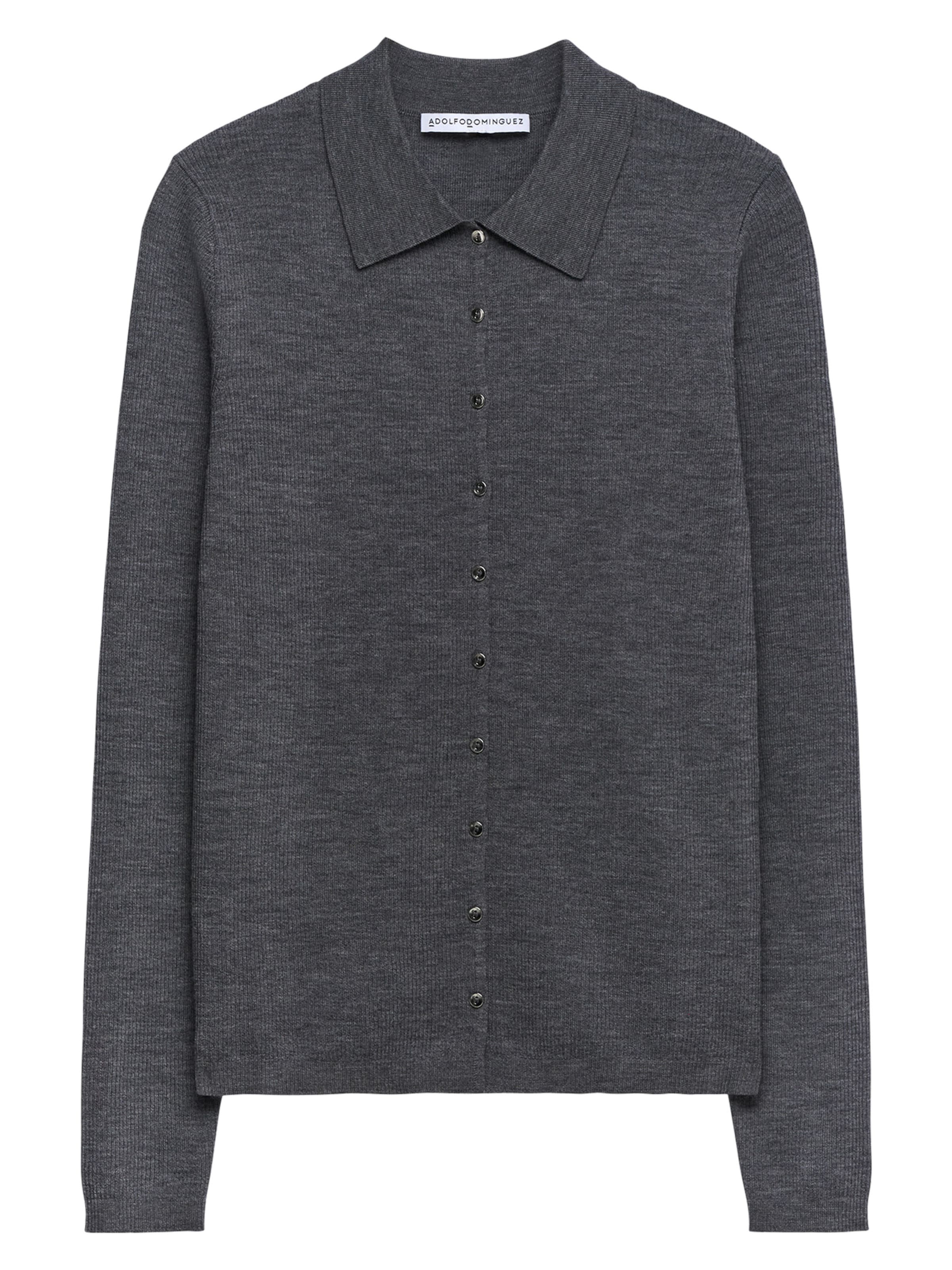 Adolfo Dominguez Sveter - Sivá: predná strana