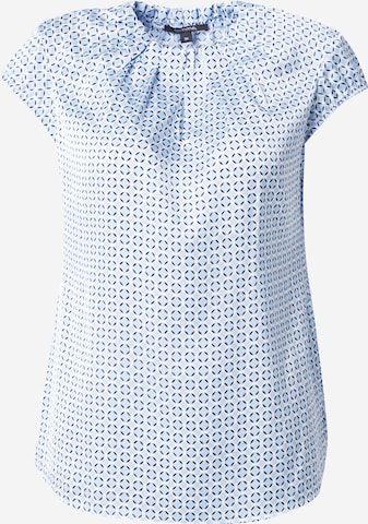 COMMA Bluse in Blau: Vorderseite
