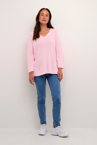 Kaffe Pullover 'Merian ' i pink