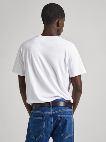 T-Shirt 'Connor' Pepe Jeans en blanc