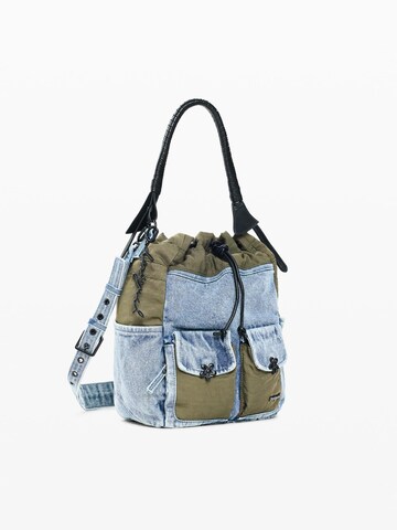 Geantă tip sac de la Desigual pe albastru