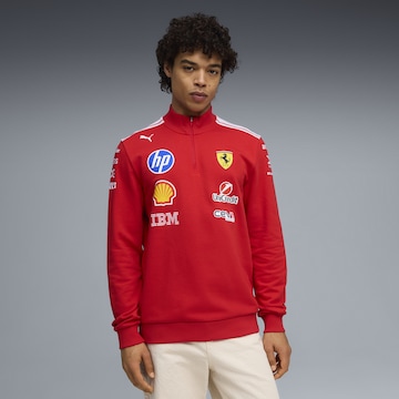 PUMA Sportsweatvest 'Scuderia Ferrari HP Replica T7' in Rood: voorkant