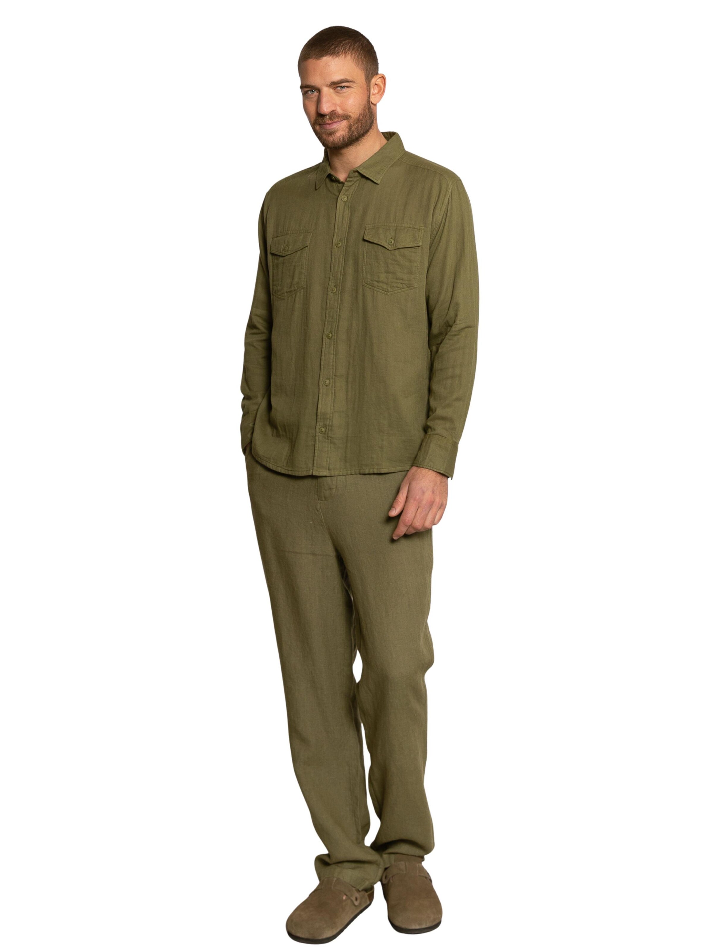 Coupe regular Chemise LDB en gris