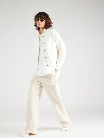 RINO & PELLE Knit Cardigan 'Bubbly' in White