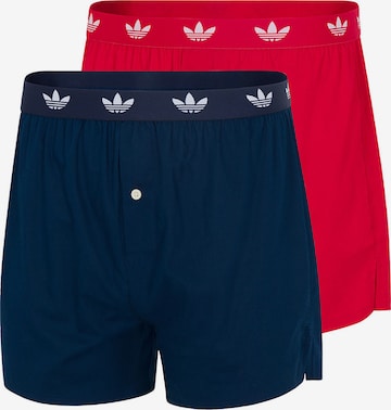 ADIDAS ORIGINALS Boxershorts ' Comfort Cotton Woven ' in Blauw: voorkant