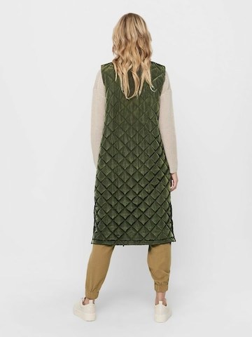 Gilet 'Jessica' di ONLY in verde