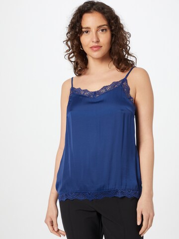 VILA Top 'Cava' in Blue: front