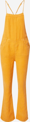 Flared Pantaloni con pettorina 'EFFY' di BDG Urban Outfitters in arancione: frontale