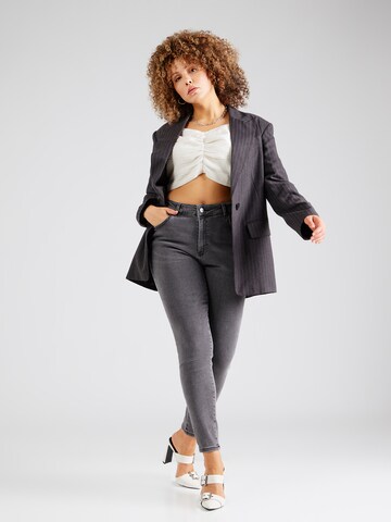 Skinny Jean 'Hanna' ABOUT YOU Curvy en gris