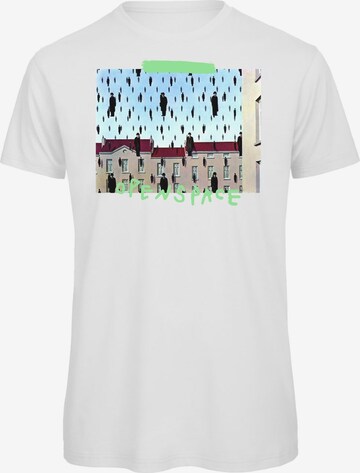 Openspace Shirt in Weiß: predná strana