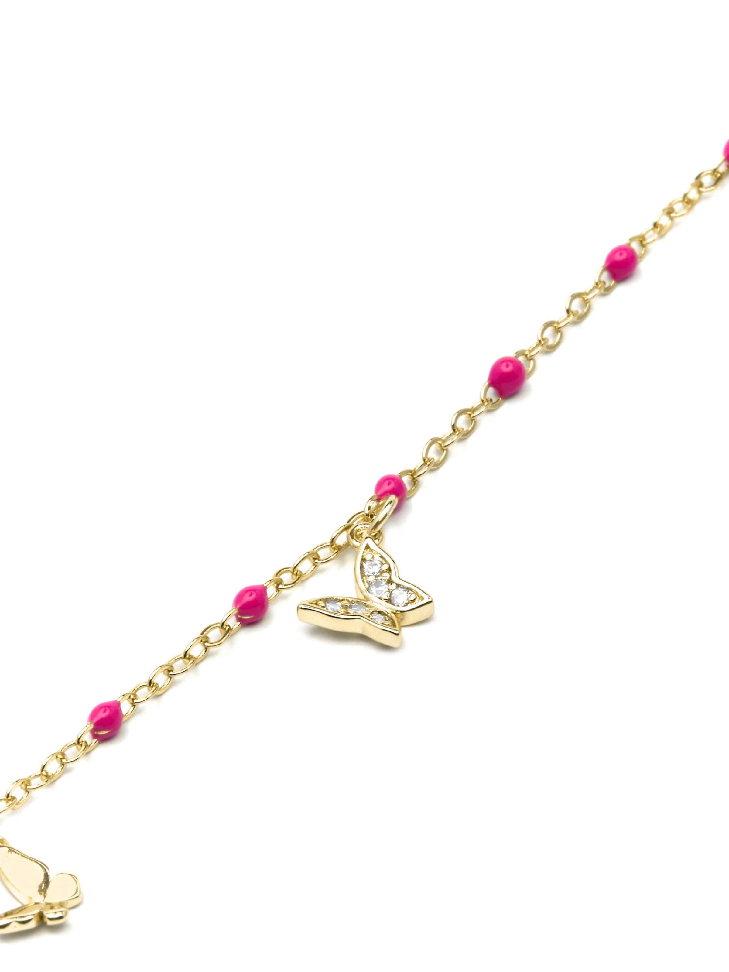 Bracelet 'Zumre' Luxenter en rose
