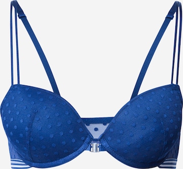 Push-up Reggiseno di s.Oliver in blu: frontale