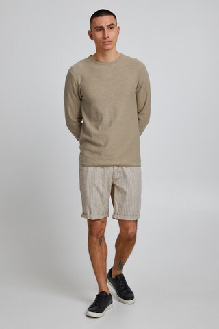 BLEND Slimfit Shorts 'Woven' in Beige