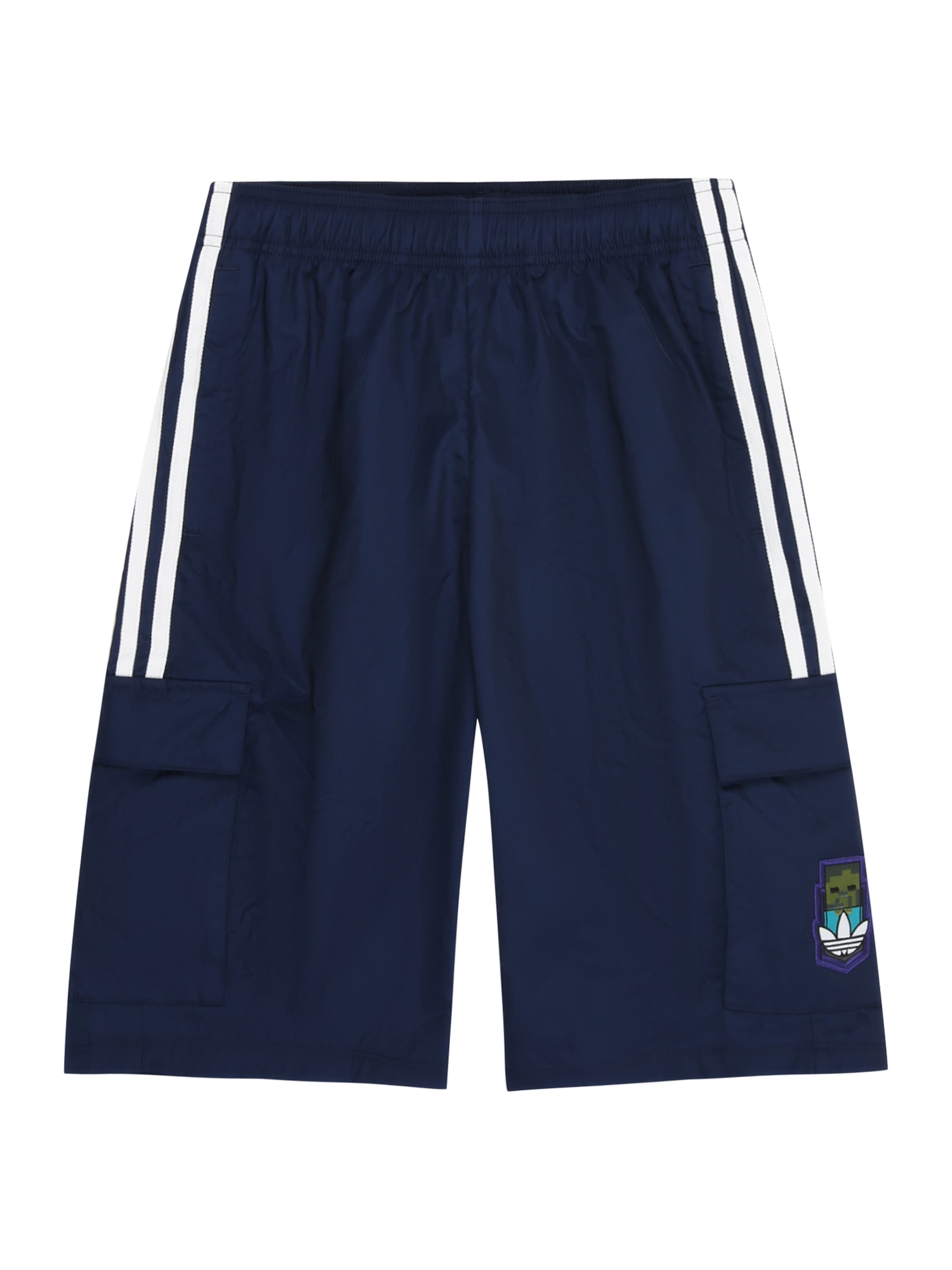 regular Pantaloni 'Adidas Originals X Minecraft' di ADIDAS ORIGINALS in blu: frontale